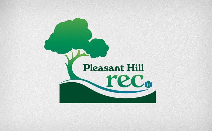 Logo design for Pleasant Hill recreation and park district